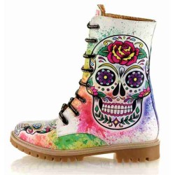 Grozy Sugar Skull Bayan / Çocuk Uzun Bot