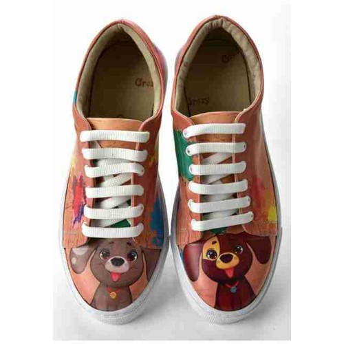 Grozy Paint Dog Bayan Sneakers
