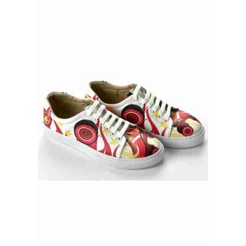 Grozy Red Skate Bayan Sneakers