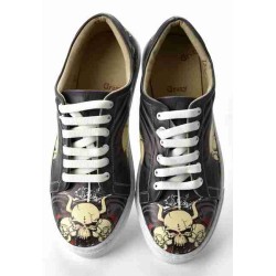 Grozy Horned Skull Bayan Sneakers