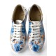 Grozy Blue Flowers Miss Sneakers
