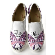 Grozy This Is a Love Vans Ladies Shoes