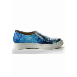 Grozy Blue Skull Vans Bayan Ayakkabı