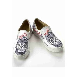 Grozy Exzotic Skull Vans Bayan Ayakkabı