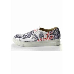 Grozy Exzotic Skull Vans Bayan Ayakkabı