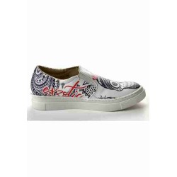 Grozy Exzotic Skull Vans Bayan Ayakkabı