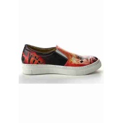 Grozy Playing Card Skull Vans Bayan Ayakkabı