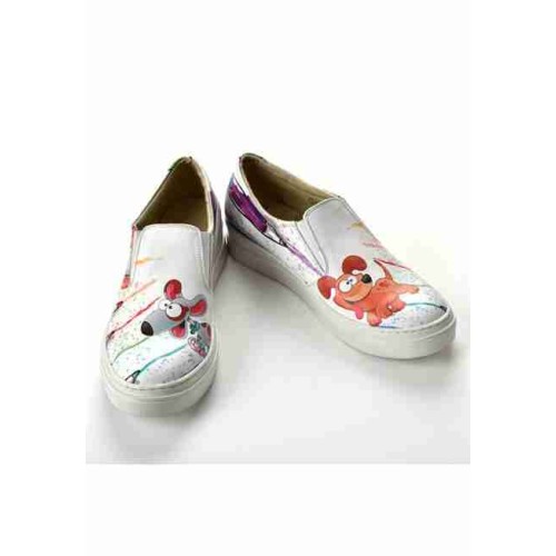 Grozy Pencil Dog Vans Bayan Ayakkabı