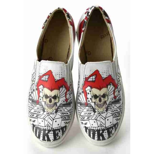 Grozy Joker Skull Vans Bayan Ayakkabı