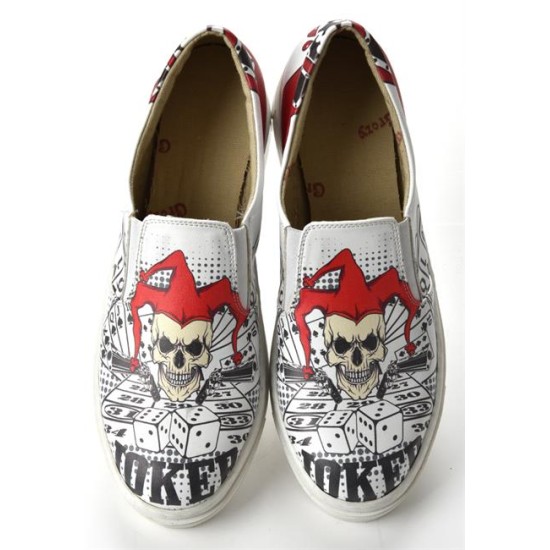 Grozy Joker Skull Vans Ladies Shoes