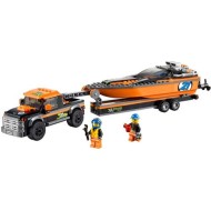 LEGO 60085 City SpeedBoat and 4x4 Carrier