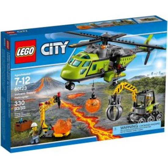 LEGO 60123 City Volcano Material Helicopter