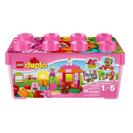 LEGO 10571 DUPLO All in One Pink Box of Fun