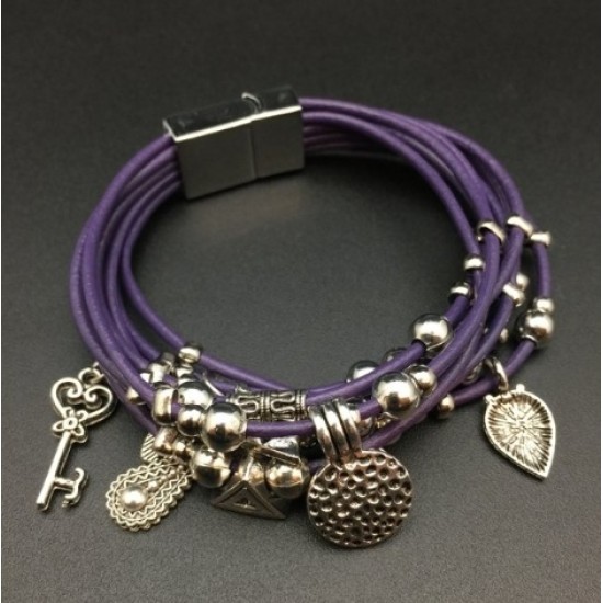Purple Multi Chance Bracelet
