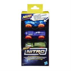 Nerf Nitro Car 3 Pack C0774-E1236