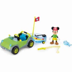 Mickey Mouse Disney Mickey Jeep Ve Balıkçı Teknesi