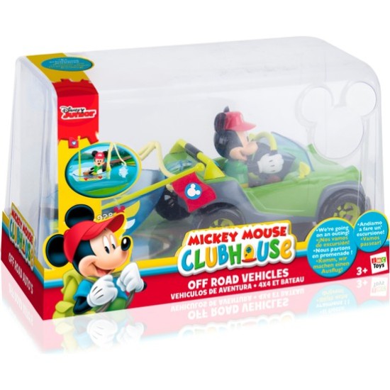 Mickey Mouse Disney Mickey Jeep And Fishing Boat
