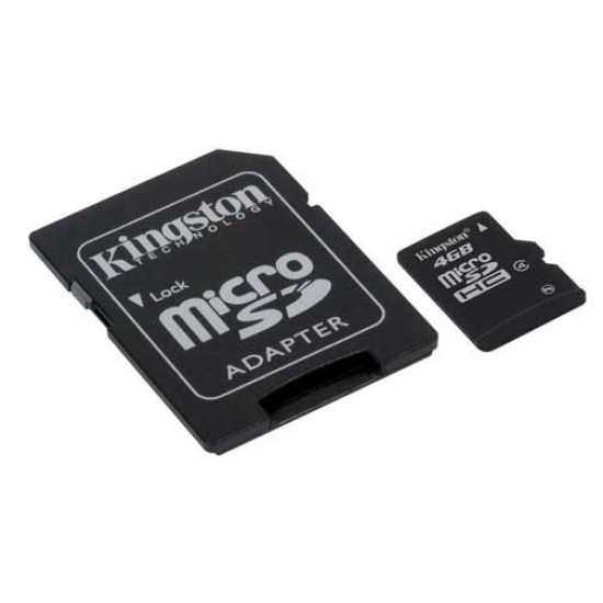 KINGSTON 4 GB, Secure Dijital High Capacity Micro Kart