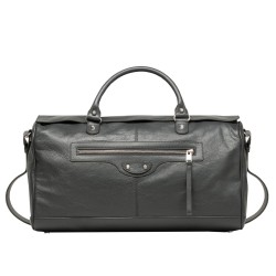 Balenciaga Kuzu Derisi Erkek Füme Boston Çanta Balenciaga Kuzu Derisi Erkek Füme Boston Çanta