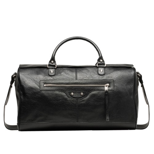 Balenciaga Kuzu Derisi Erkek Siyah Boston Çanta Balenciaga Kuzu Derisi Erkek Siyah Boston Çanta