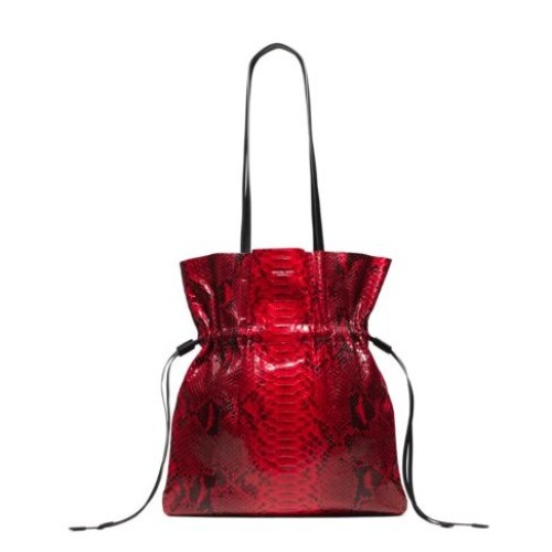 Michael Kors Kırmızı Piton Çanta