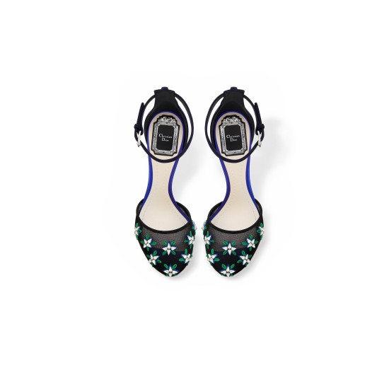 Dior Flower Patterned Shoes.