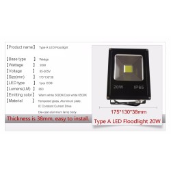 20w Spot led Lamba