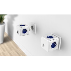 Küp Priz USB Şarjlı