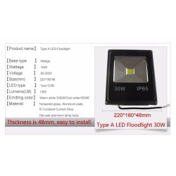 30w Spot led Lamba