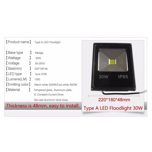 30w Spot led Lamba