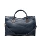 Balenciaga Metal Equipped Dark Blue Strap Bag