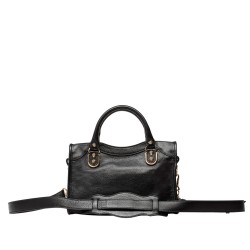 Balenciaga Metal Donanımlı Siyah Askılı Mini Çanta