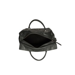Balenciaga Kuzu Derisi Erkek Füme Boston Çanta Balenciaga Kuzu Derisi Erkek Füme Boston Çanta