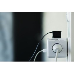 Küp Priz USB Şarjlı