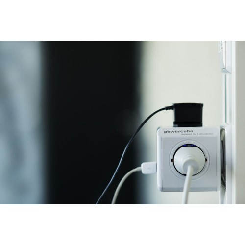 Küp Priz USB Şarjlı