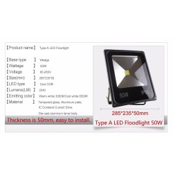 50w Spot led Lamba