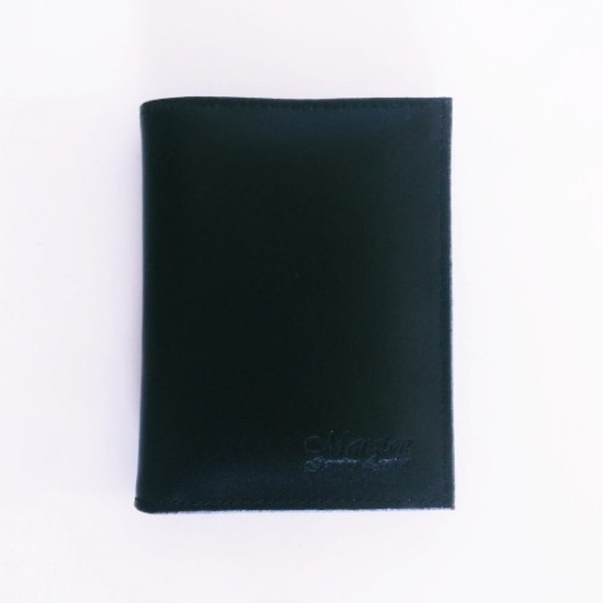 Marathon Book Edition Black Leather Men's Wallet