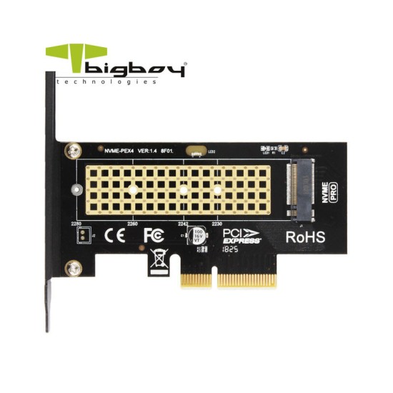 Bigboy PCIe 3.0 x4 PCI M.2 x4 -M Key Converter Unit