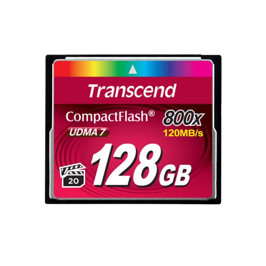 Transcend 128GB CF 800X Premium Hafıza Kartı