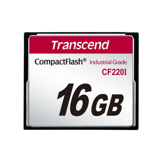 Transcend 16GB CF220I 266X Industrial Memory Card