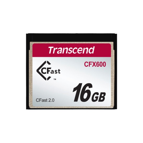 Transcend 16GB CFX600 CFast 2.0 Hafıza Kartı