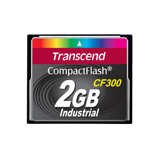 Transcend 2GB CF300 300x Industrial Memory Card