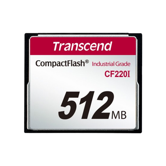 Transcend 512MB CF220I 266X Industrial Hafıza Kartı