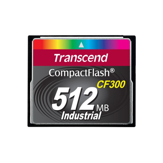 Transcend 512MB CF300 300x Industrial Hafıza Kartı