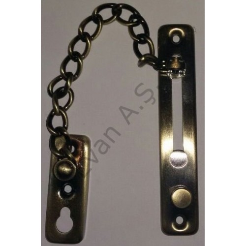 Soho Kapi Emniyet Zinciri Dg-0050Ss-Ab Antik Bronz