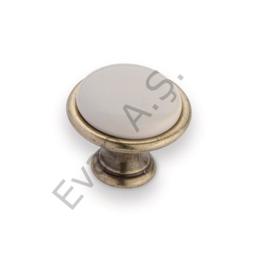 Hafele Georgetown Jr Dugme Kulp Ant.Bronz 35Mm