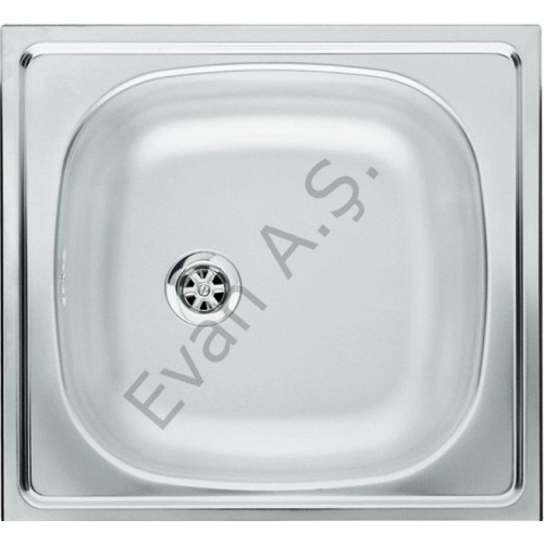 Dominox Çelik Eviye Dml 610 2 Dekorlu Deliksiz
