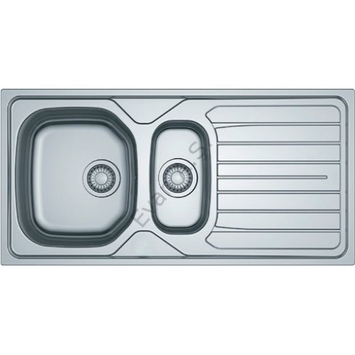 Dominox Çelik Eviye Reno 60 651 Dekorlu Sag
