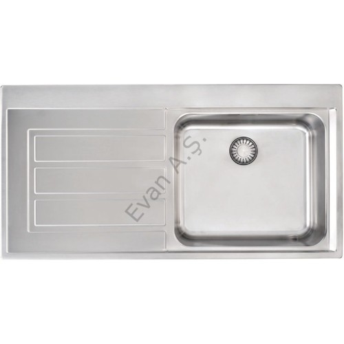 Franke Çelik Evye Epos Slimtop Eox 211 Sol