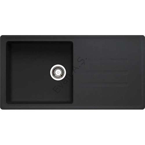 Dominox Granit Eviye Malta 611 Nero